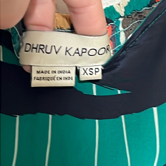 DHURV KAPOOR spaghetti strap lightweight dress size XSP - Picture 3 of 5